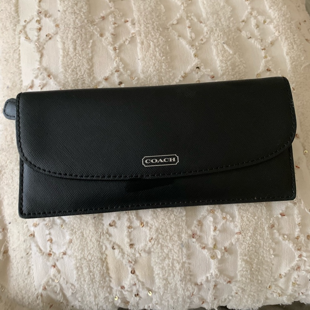 Black COACH wallet